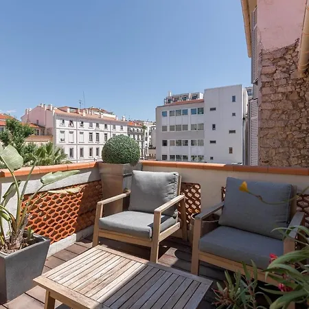Notre Dame - Terrace, Ac, 3mn From Palais & Beach, Modern
